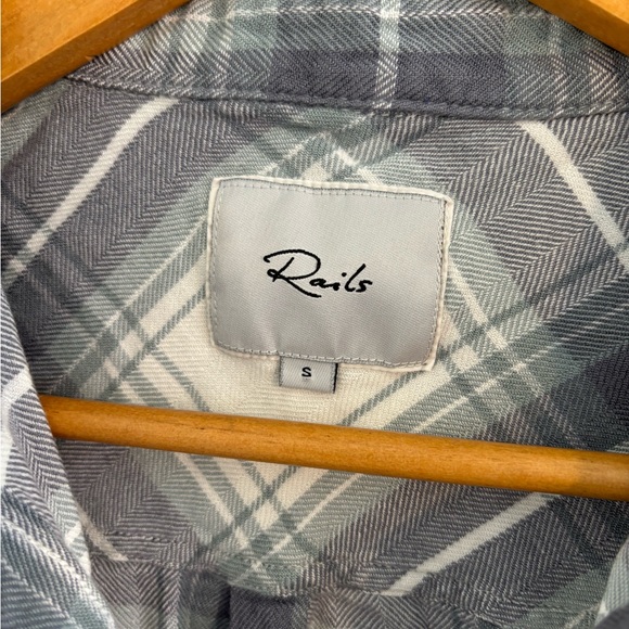 Rails plaid button down - Picture 3 of 4